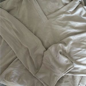 Medium soft light gray pullover